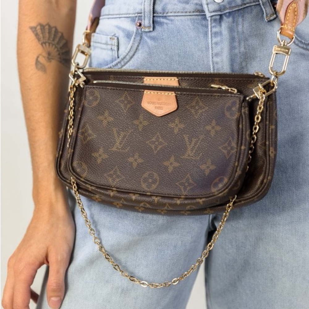 Louis Vuitton Classic Monogram Crossbody Bag